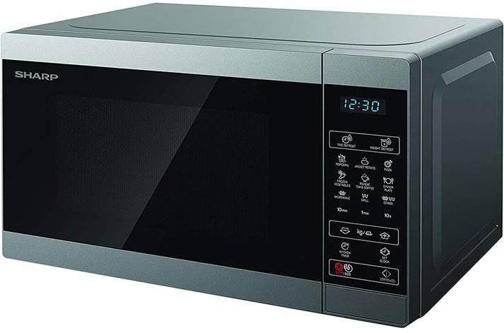 Microondas SHARP YC-MG81ES (28 L - Convección - Inox)