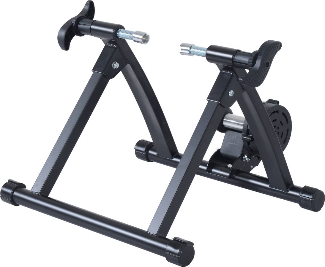 Rodillo de Entrenamiento para Bicicletas HOMCOM 5661-0016 (Negro - 39.1x54.5x47.2cm - Plegable - Hasta 135 kg)