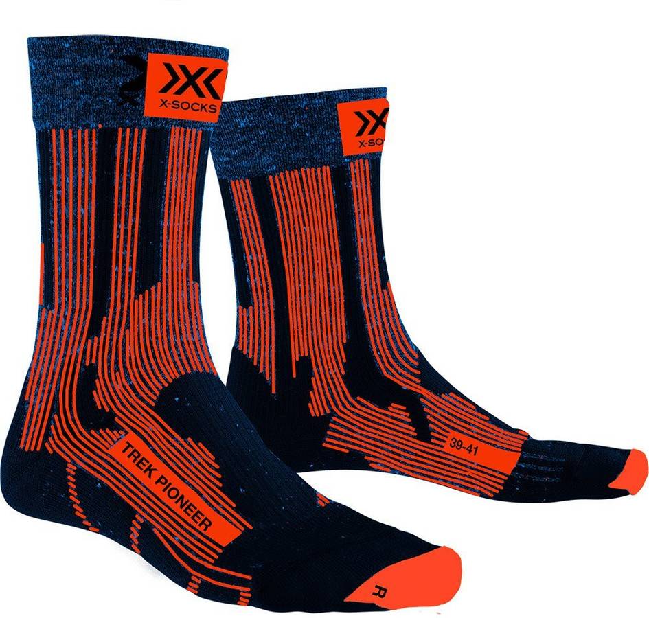 Trek Pioneer Hombre calcetines para xsocks multicolor montaña eu 45 47