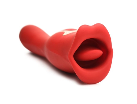 Beso Vibrador de Doble Beso - Rojo LICKGASM