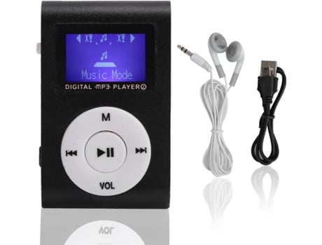 Lector MP3 Mini reproductor de pantalla Lcd portátil Reproductor de música Reproductor digital con Clip deportivo Reproductor de música Walkman con...