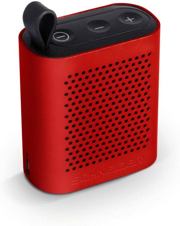 Altavoz SCHNEIDER Groove Micro Rojo