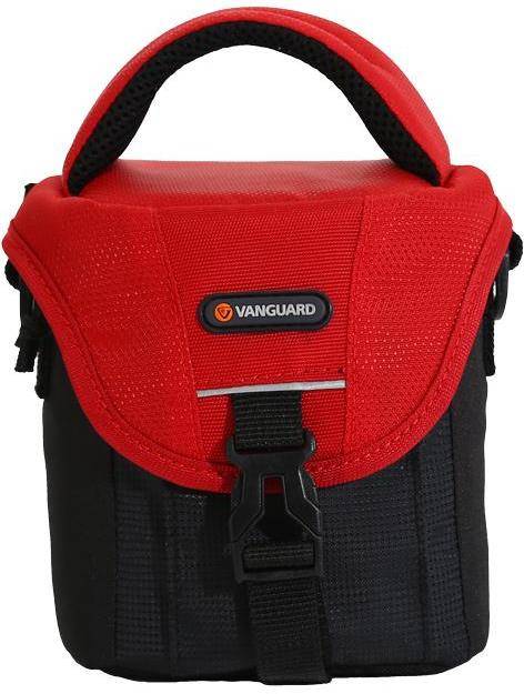 Bolso Bandolera Para biin ii 10rd vanguard de hombro color negro y rojo