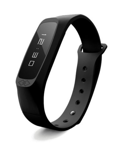 Pulsera de actividad NK PA3123-PD (Bluetooth - Resistente al agua - Negro)