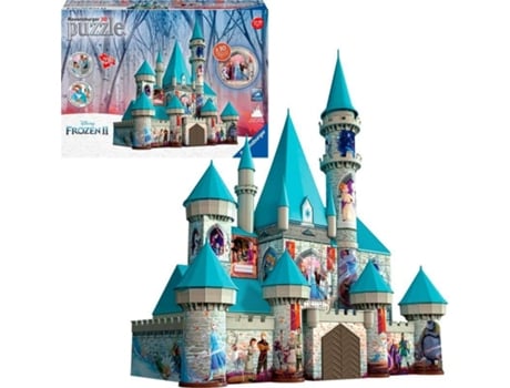 Puzzle RAVENSBURGUER 3D Frozen Chateau (Edad Mínima: 12 Años - 216 Piezas)