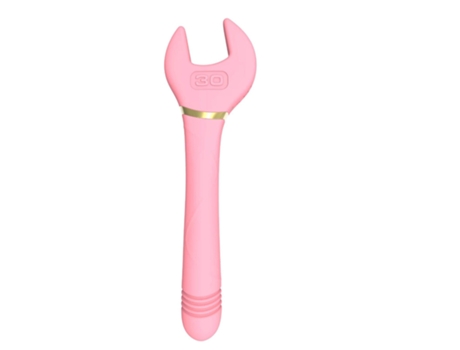 Vibrador retráctil ajustable con 10 modos para adultos (rosa) VEANXIN