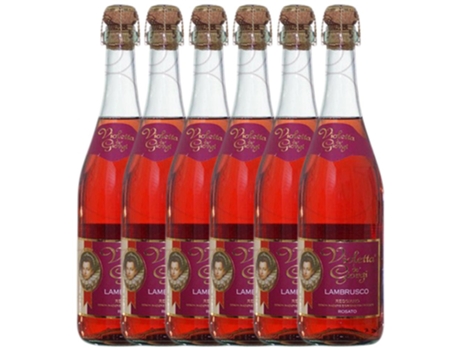 Espumante DEI GIORGI Dei Giorgi Violetta Rosato Lambrusco Doce Lambrusco Di Sorbara (0.75 L - 6 unidades)