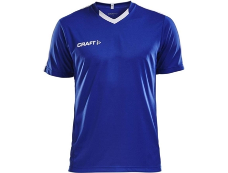 Camiseta de Hombre para Fútbol CRAFT Progress Contrast Xxxl Azul (3XL)