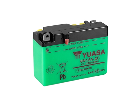 Batería para Moto YUASA 6N12A-2C/B54-6