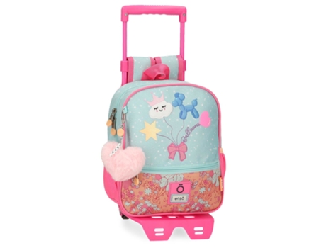 Mochila preescolar ENSO Ballons con carro 25cm