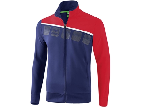 Chaqueta de Presentación Niños ERIMA 5-C (Azul Mariño, Rojo y Blanco - 12 Años )