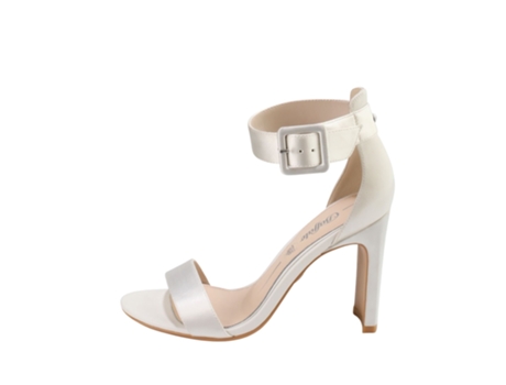 Sandalias de Mujer BUFFALO Tacón Lorena Beige (41)