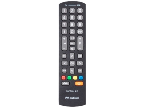 Meliconi Control 2.1 mando a distancia IR inalámbrico STB, TV Botones