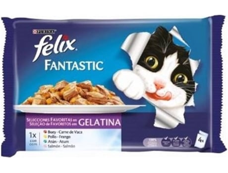 Pienso PURINA Felix Agail Duo Peces 4xr