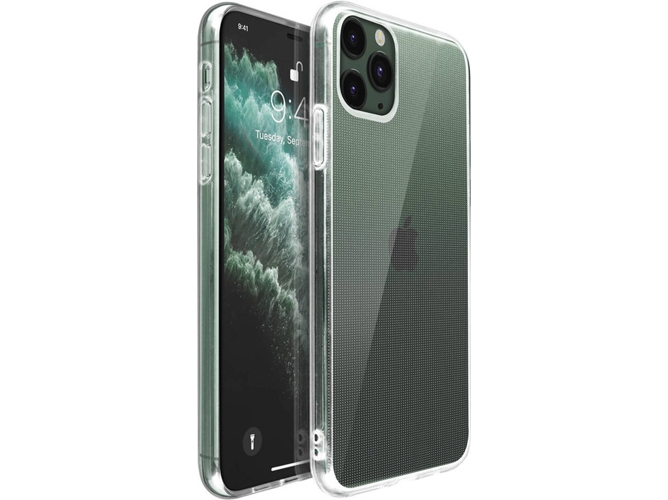 Funda iPhone 11 Pro Max AVIZAR Silicona Transparente