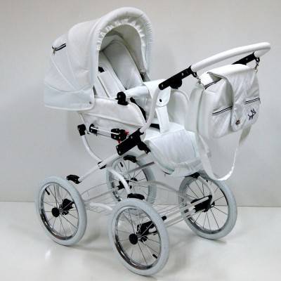 Carrito de Bebé Trio BBTWIN Scarlett Blanco