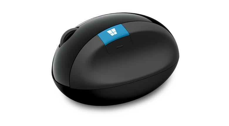 Ratón MICROSOFT Sculpt Ergonomic (Inalámbrico - Regular - 1600 dpi - Negro)