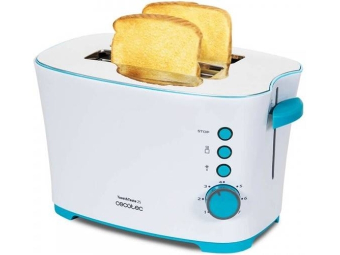 Tostadora CECOTEC Toast&Taste 2S (850 W)