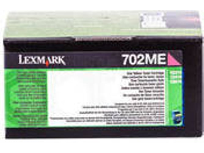 Cartucho de tóner LEXMARK 702ME - 70C20ME