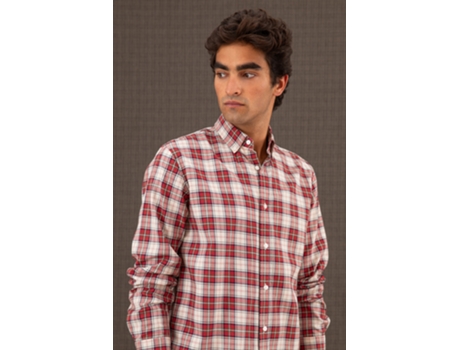 Camisa de Hombre THROTTLEMAN Algodón Multicolor (M)