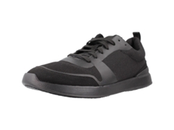 Zapatos de Hombre CLARKS Lt Tecido Negro (44.5)