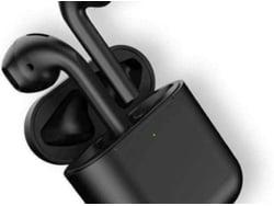 Auriculares Bluetooth True Wireless INNJOO Go (In Ear - Micrófono - Negro)