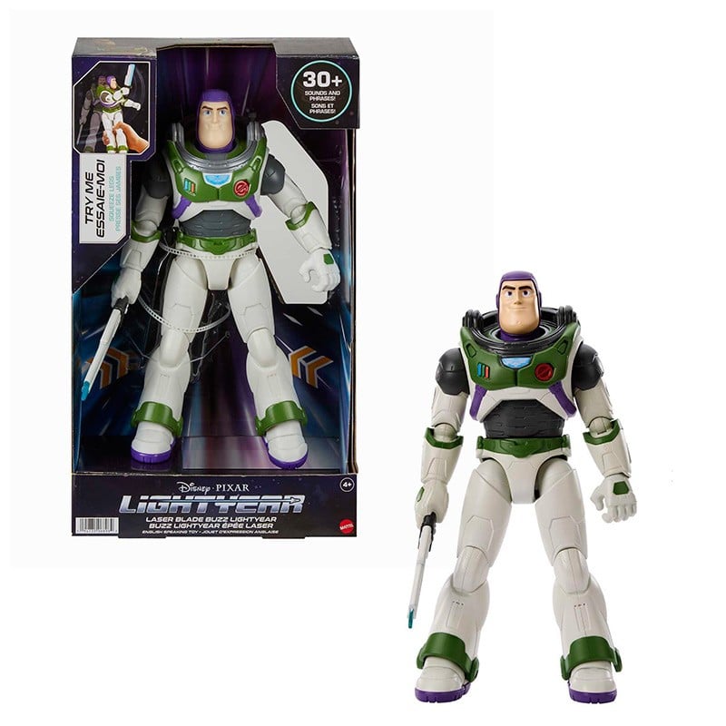 Figura de Acción TOY STORY Lightyear - Buzz Com Luz E Som (3 años - 30 cm)