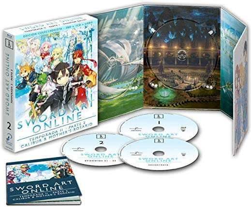 Sword Art Online bluray limitada temporada 2 parte ii 2.