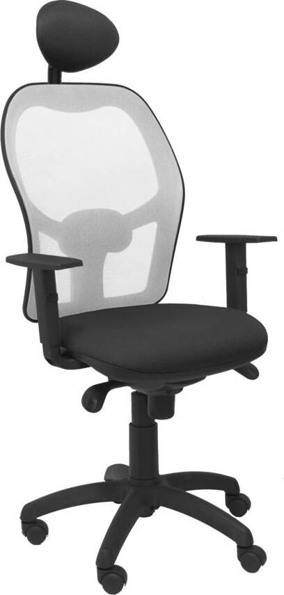 Silla de Escritorio Operativa PYC Jorquera C Negro GR (Brazos Ajustables - Malla)