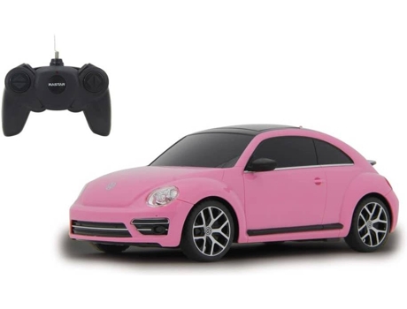 Coche Teledirigido Jamara vw beetle rosa 124