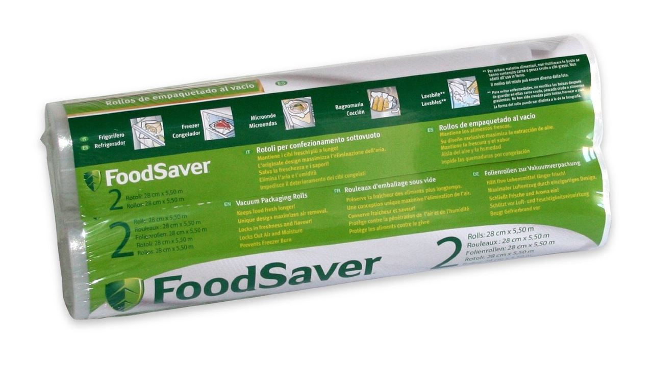 Rollos envasadora al vacío FOODSAVER FSR2802 (28 cm x 5,5 m)