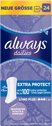 Toallas Sanitarias ALWAYS Extra Protect 24 Un