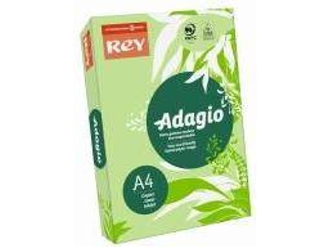 Adagio Papel Verde hoja a4 80 gm2 paquete 500 466931000