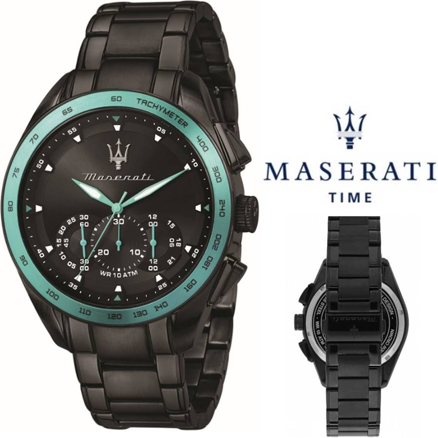 Reloj Maserati Hombre R8873644002 Acero Negro — Joyeriacanovas
