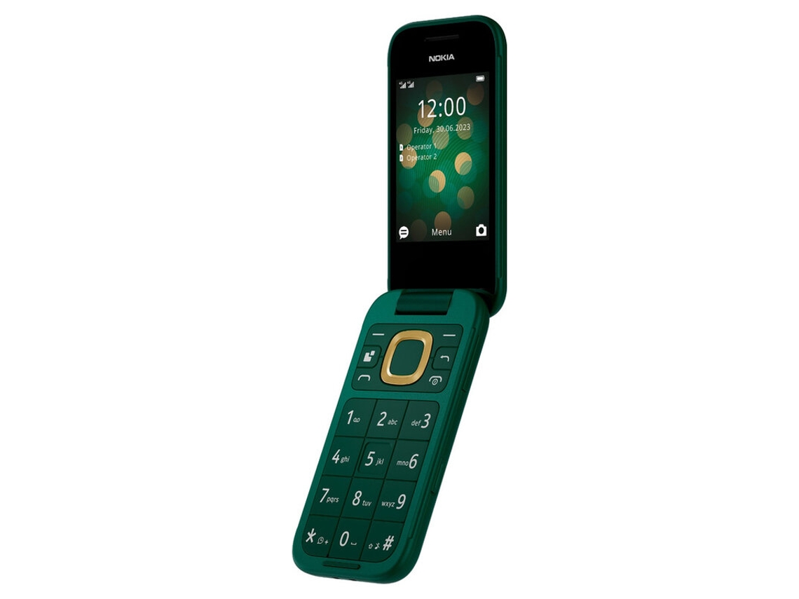 Teléfono Móvil Nokia 2720 Flip Dual SIM Negro