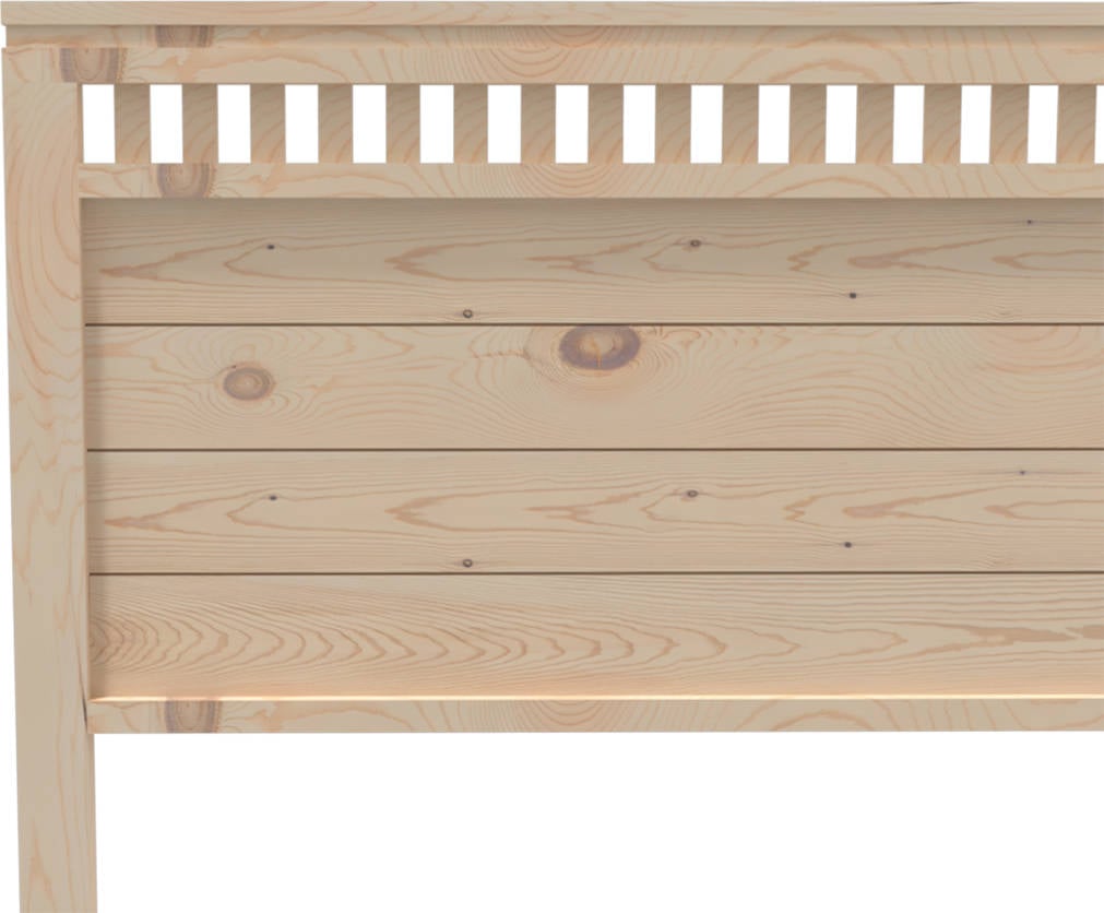 Cabecero MUEBLES PEJECAR Bora (Crudo - Madera - 190x120x4 cm)