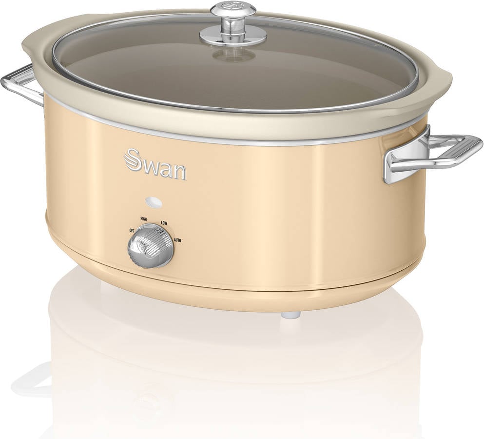 Robot de Cocina Slow Cooker SWAN SF17031CN (6,5 L)