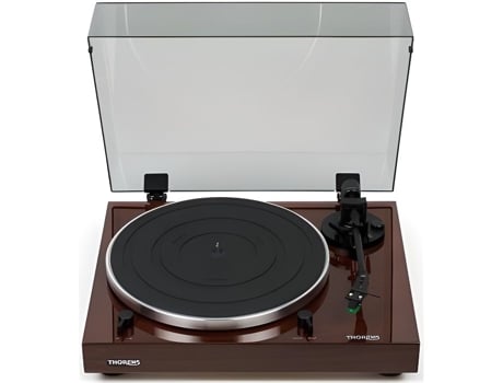 Tocadiscos De Vinilo Semiautomático De Nogal Digitalización De Vinilo Usb THORENS Td-202