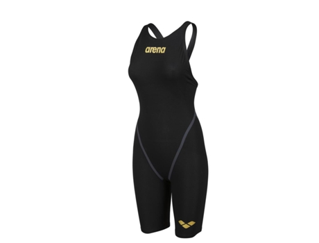 Bañador de Mujer para Natación ARENA Powerskin Core Fx Dorado (34)