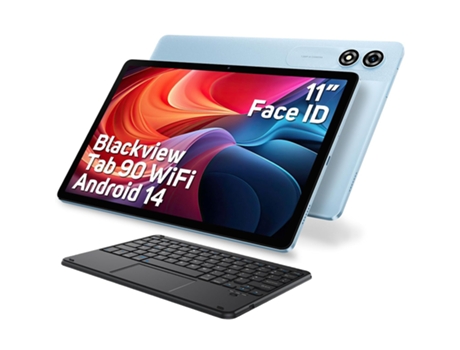 Tablet BLACKVIEW Tab90Wifi Teclado K1(10.92'' - 12 GB - 128 GB - Azul)