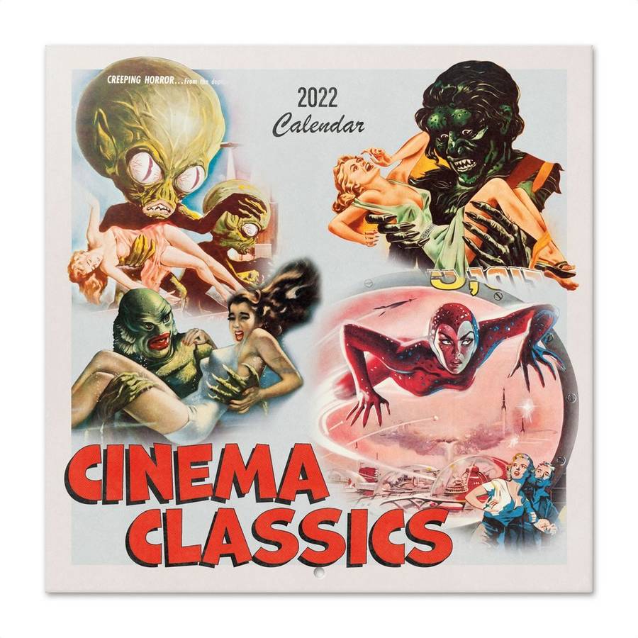 Calendario ERIK EDITORES 2022 30X30 Cinema Classics