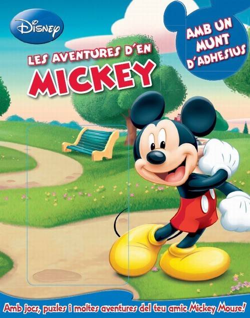 Les Aventures Den mickey tapa blanda libro disney