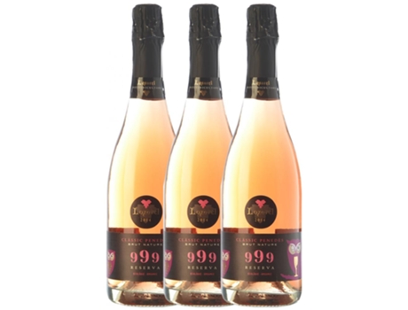 Espumante LOXAREL Loxarel 999 Rosat Brut Nature Penedès Reserva (0.75 L - 3 unidades)