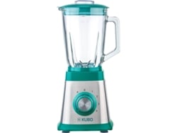 Batidora de Vaso KUBO KBTB5027 (1000 W - 1.5 L - Inox y Verde)