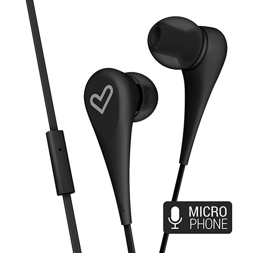 Auriculares ENERGY SISTEM Style 1+ (In Ear - Micrófono - Negro)