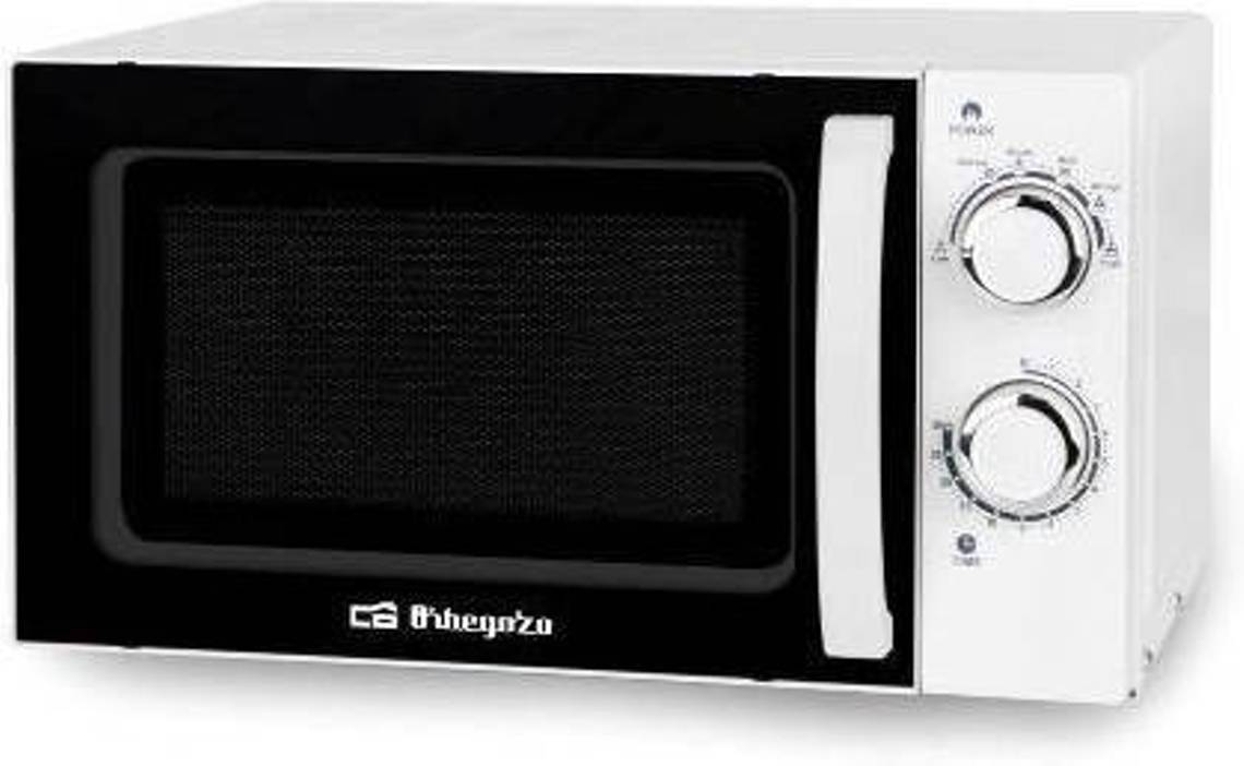 Microondas ORBEGOZO MIG 2030 (20 L - Con Grill - Blanco)