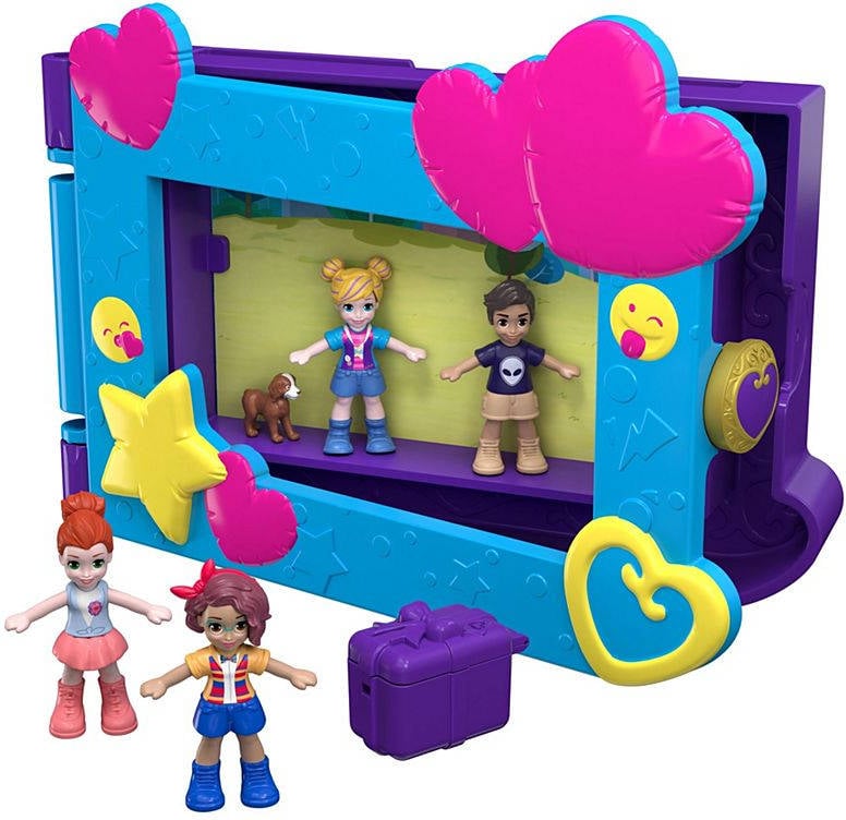 Polly Pocket Marco de fotos muñecas accesorios mattel fry96 colormodelo surtido conjunto