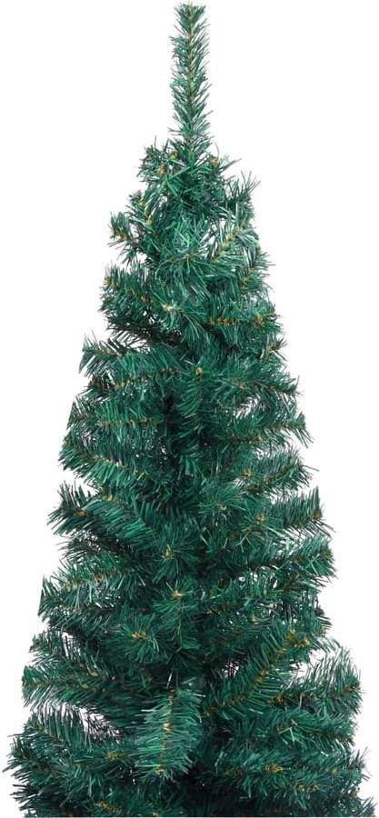 Árbol de Navidad VIDAXL con Soporte (Verde - 48x180 cm)