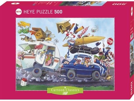 Puzzle 500 Pcs Classic Loup Off On (9 años)