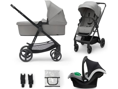 Bebelissimo - Carrito De Bebé Tres Piezas 3 En 1 - I-size - Silla De Paseo  Para Niños 